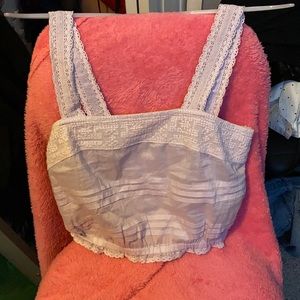 Aeropostale adjustable strap crop